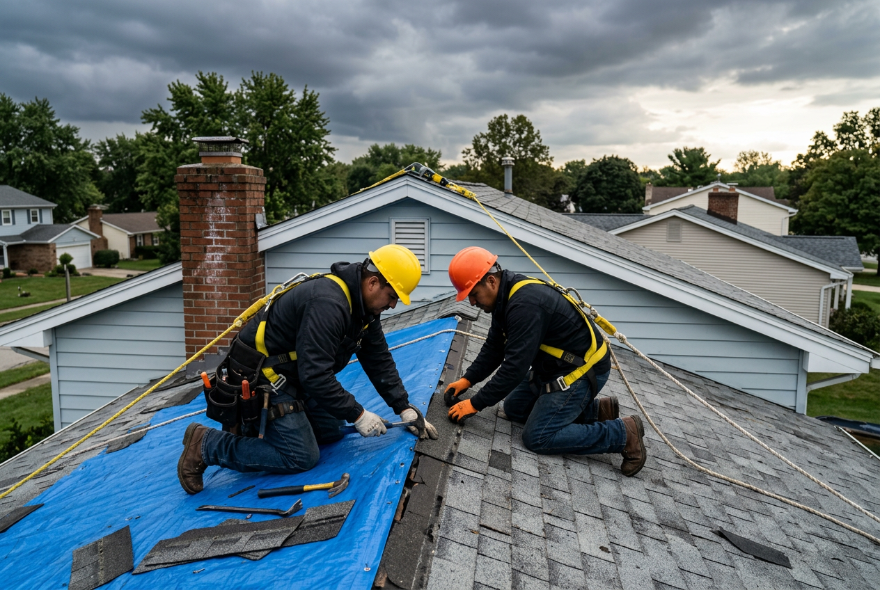 Emergency Roof Leak & Storm Repair